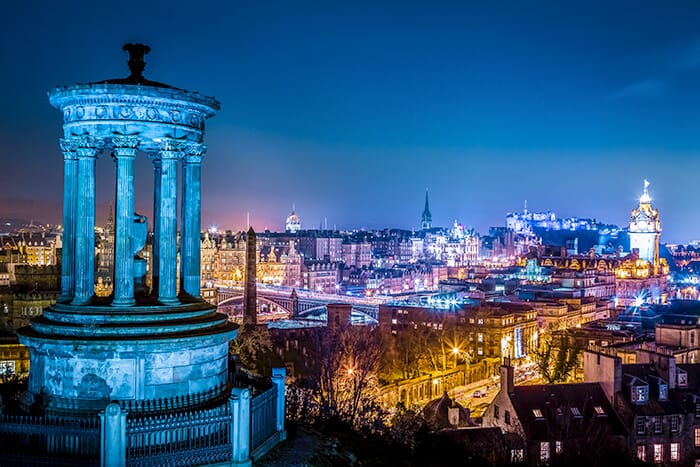 Attractions in Edinburgh, Scotland